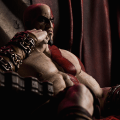 Kratos on Throne header