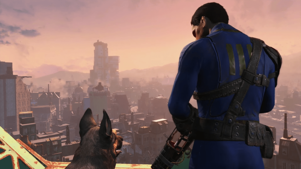 Bethesda E3 2015 Fallout 4 Boston overlook