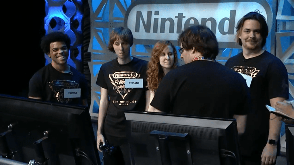 Nintendo World Championships MarioKart 8 Trihex Cosmo Bananas Arin