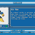 Mega Man Legacy Collection – Air Man Database entry