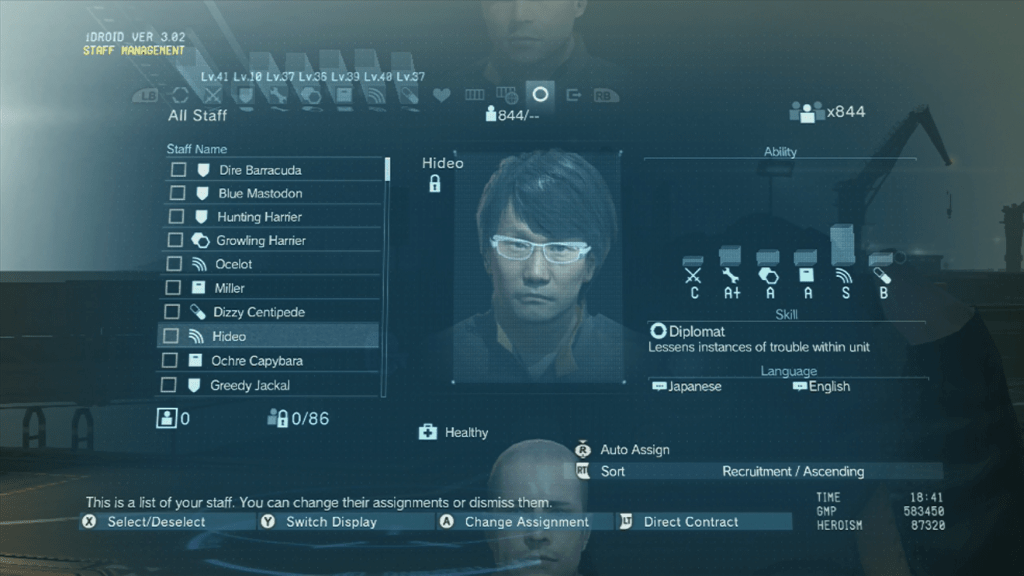 Metal Gear Solid V The Phantom Pain Xbox 360 screenshot 2