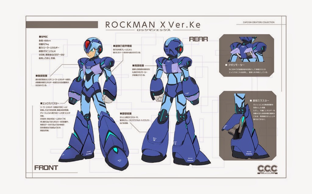 Rockman X April Fools Redesign