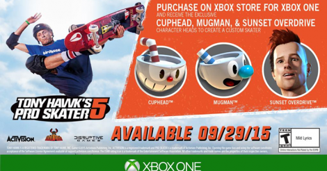 THPS5 pre-order promotion XLBA