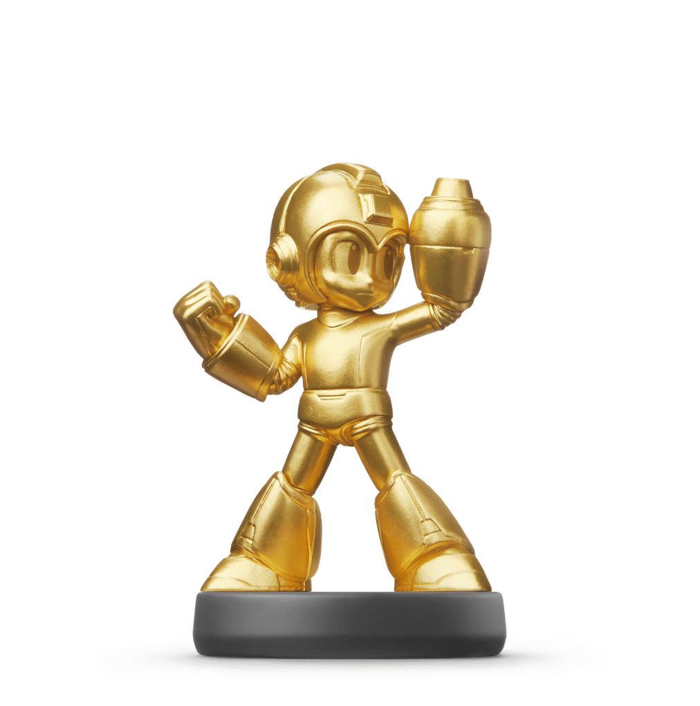 Mega Man Legacy Collection 3DS Collector's Edition Gold Amiibo