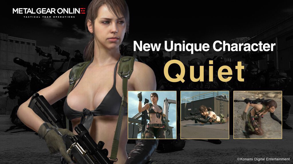 MGO DLC Character Quiet