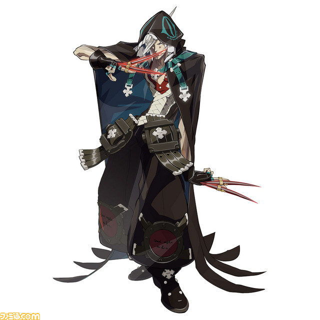 GGXrd Revelator Raven character artwork Famitsu