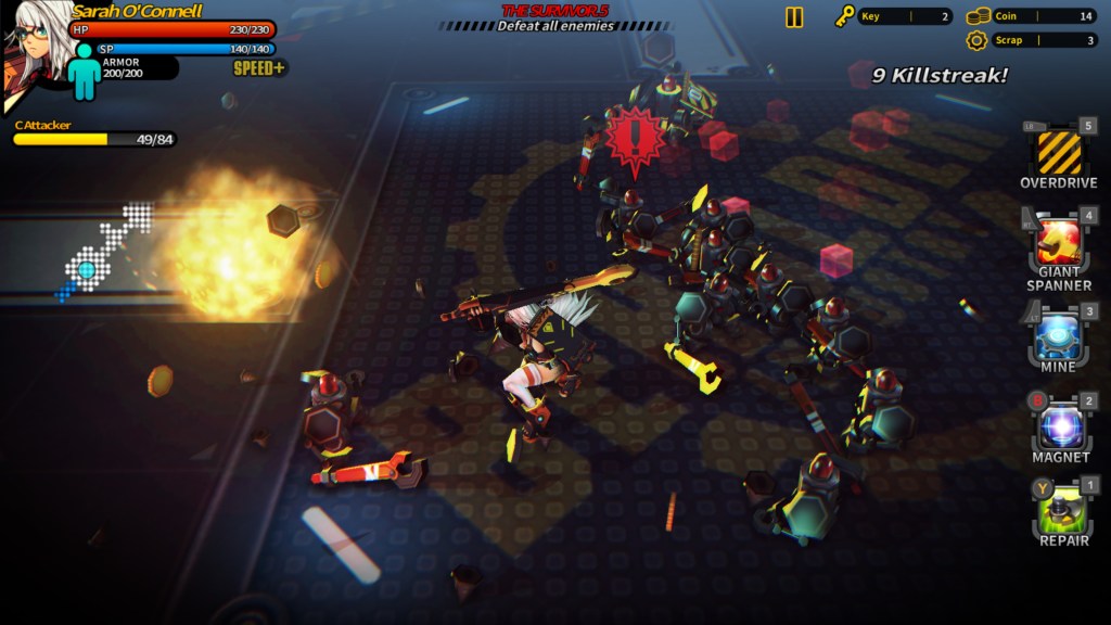 Smashing the Battle Gameplay Screenshot 2