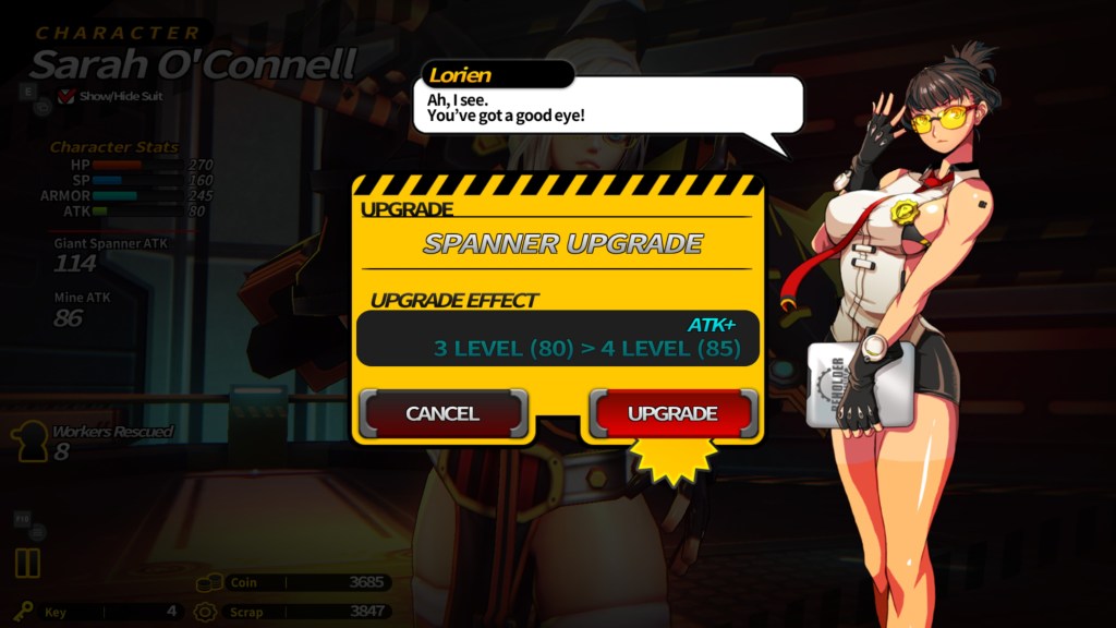 Smashing the Battle Spanner Upgrade