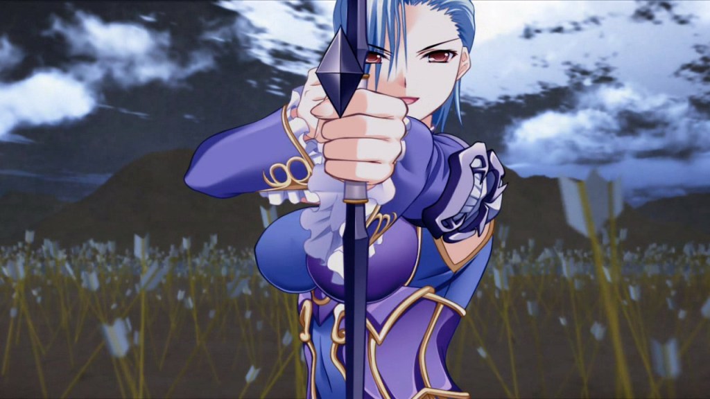 Koihime Enbu Kakoen Hiogi Attack Cutscene