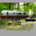 Travis Strikes Again Concept Art – Travis Mobile Home Day