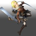 Attack on Titan 2 – Annie Leonhart Official Keyart