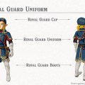 The Legend of Zelda BOTW- The Champions’ Ballad – Royal Guard Uniform