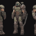 DOOM Eternal – Doomslayer Concept Art